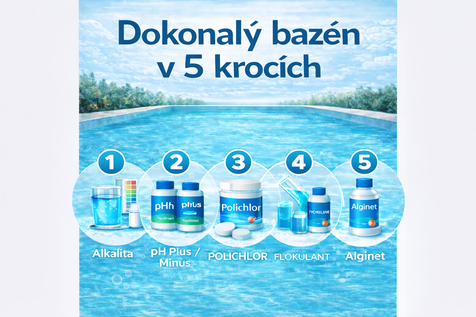 Dokonalý bazén v 5 krocích